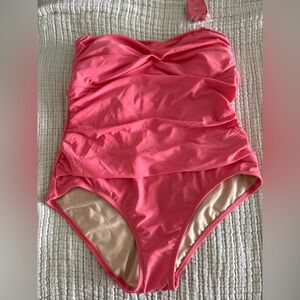 Kona Sol Pink Women's One Piece Swimsuit